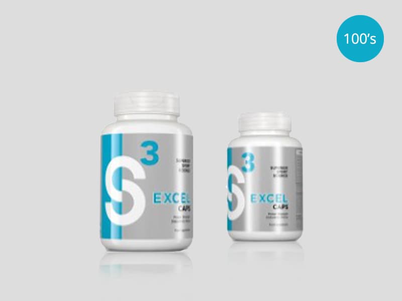 S3 Excel Caps – Performance, Focus & Energy Support Formula