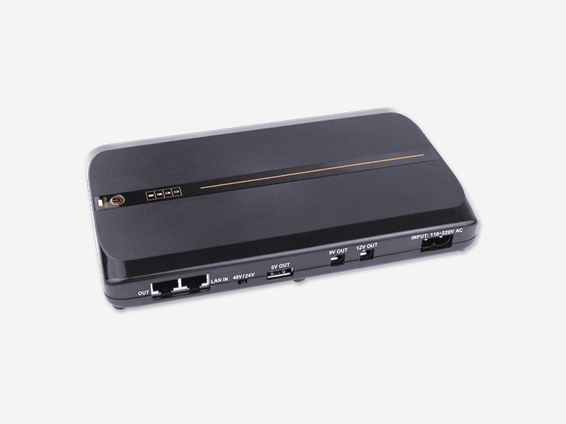 Mini DC UPS – Uninterruptible Power Supply for WiFi Routers, CCTV & Fibre ONT Devices