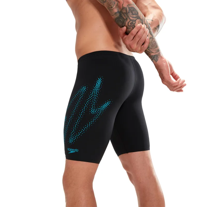 Speedo Men’s Hyper Boom Placement Jammer – Stylish Performance Swimwear