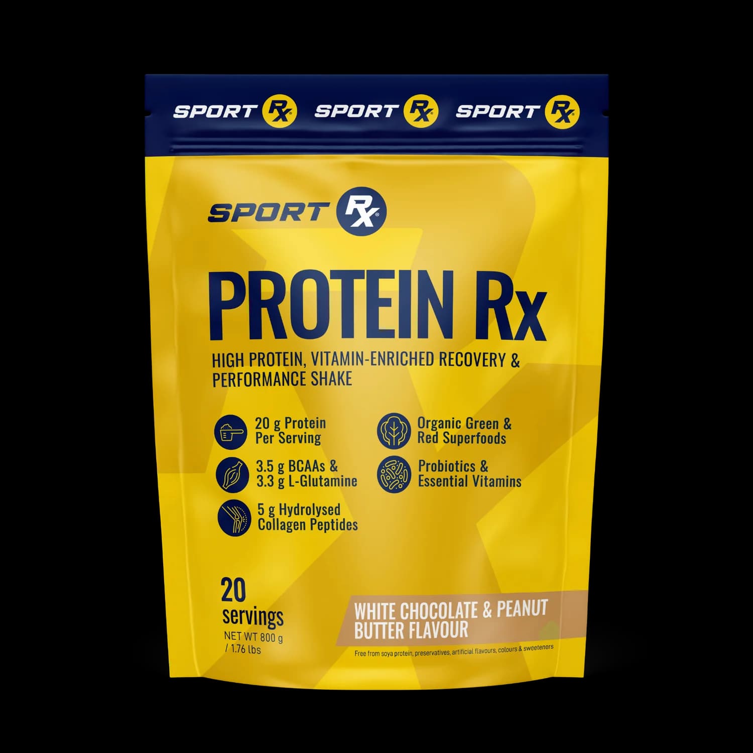SPORT RX – Protein RX | All-Round Daily Protein for Recovery, Growth & Strength