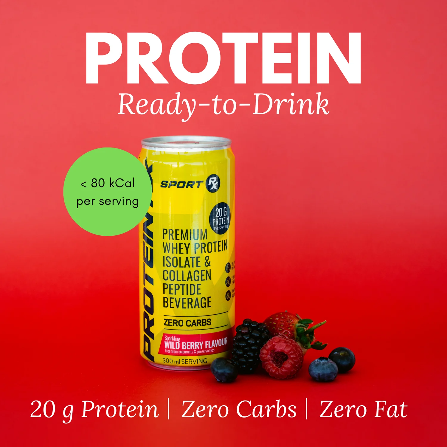 SPORT RX – Protein Ready-to-Drink (RTD) | On-the-Go Recovery Fuel
