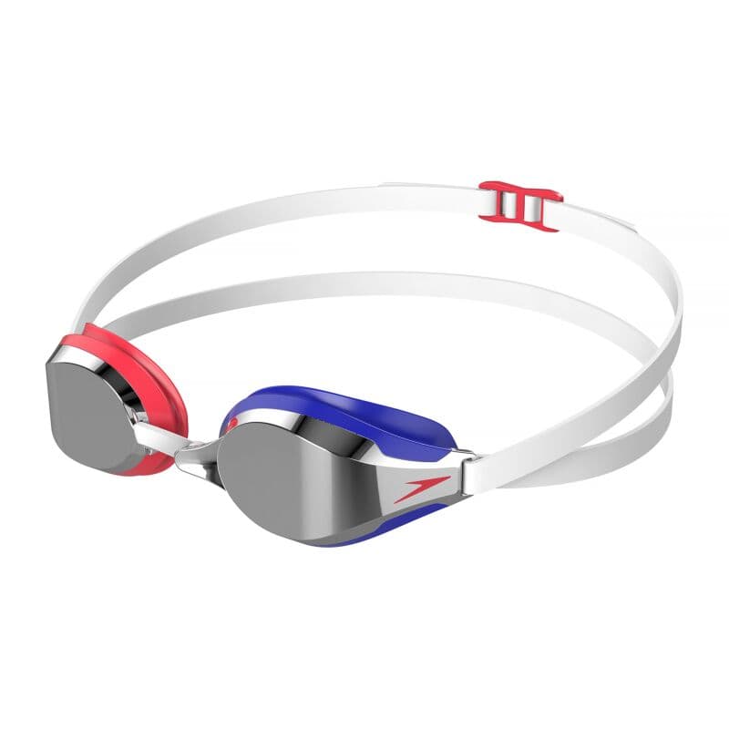 Speedo Fastskin Speedsocket 2 Mirror Goggle – Elite Racing Goggle with Hydrodynamic Design