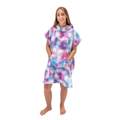 Swim & Beach Poncho – Quick-Dry Towel Poncho for Swimmers, Kids & Adults