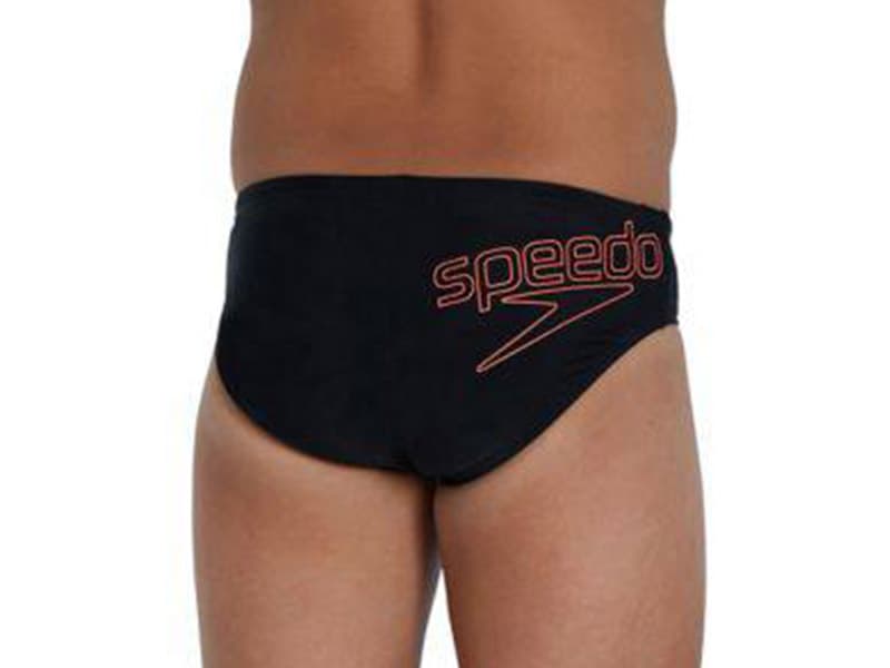 Speedo Junior Logo 6.5cm Brief | Durable Racing Swim Briefs for Young Swimmers