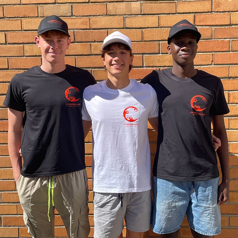 Cybersmart Aquatics T-Shirt & Hat Combo – Team Spirit Essentials