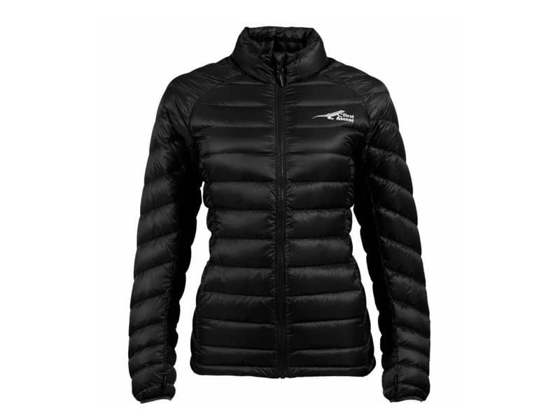 Ladies Transit Down Jacket | Lightweight Insulated Outerwear for Swimmers, Coaches & Travel