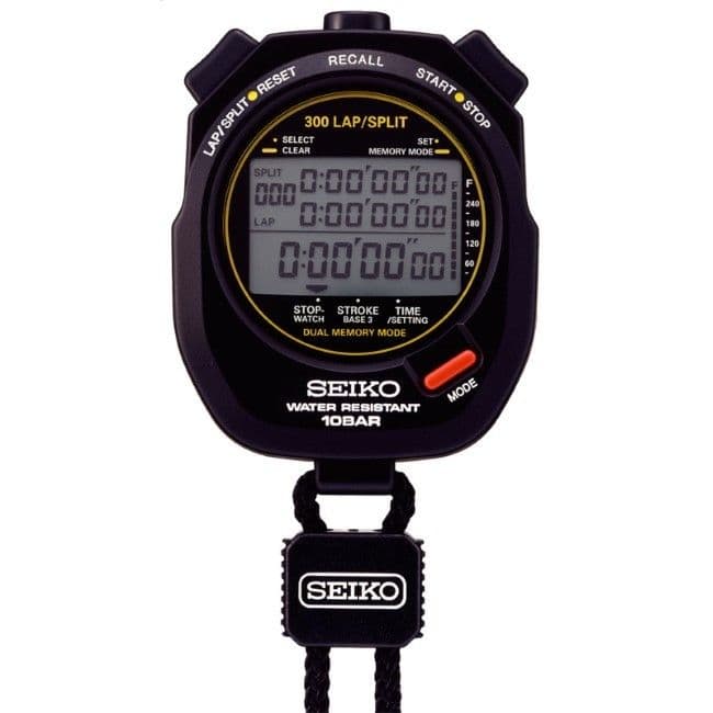 Seiko S141 Digital Stopwatch – Precision Timing for Coaches & Competitive Training